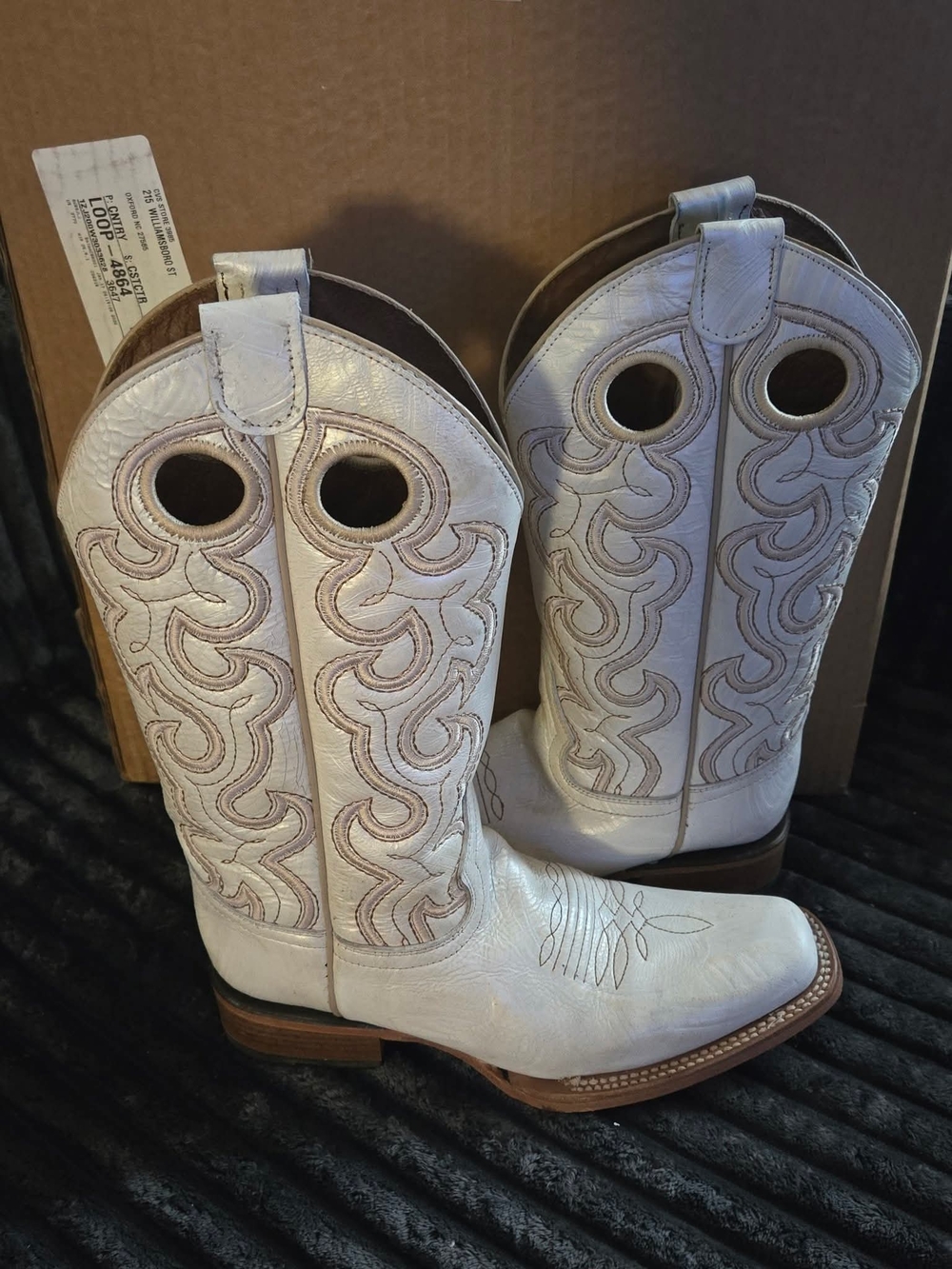 Women's Corral White Western Boots